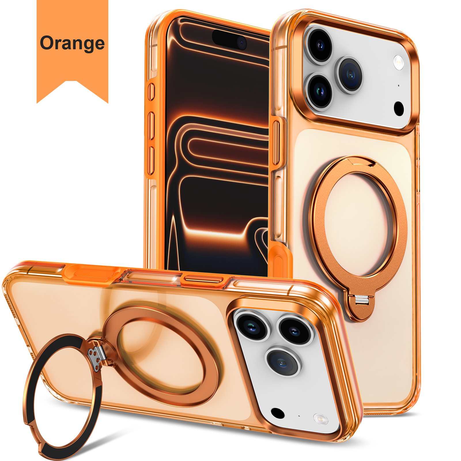 Magnetic Cases — Ring Stand & Lens-Cover Cases | Haoying
